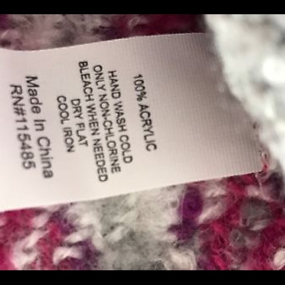 JUICY COUTURE Pink Plaid Soft Blanket Winter Scarf - Picture 2 of 5